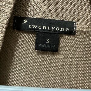 Forever 21 Tan Sweater Cardigan